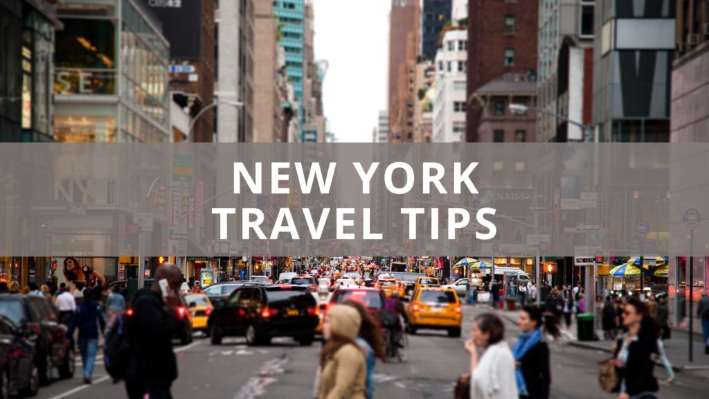 tips for travel in new york