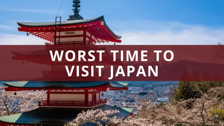 Worst Time to Visit Japan