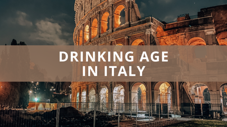 Drinking Age in Italy