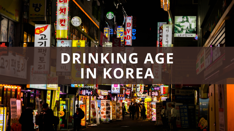 Drinking Age in Korea